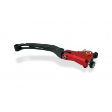 CNC Racing Billet RED RACE Folding Adjustable Brake Lever for Ducati / MV Agusta F4 RR/RC - 190mm